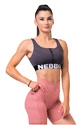 Soutien-gorge pour femme Nebbia  Smart zip sports bra marron