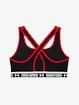 Soutien-gorge pour femme Under Armour  Crossback Mid Block-RED