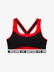 Soutien-gorge pour femme Under Armour  Crossback Mid Block-RED