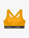 Soutien-gorge pour femme Under Armour  Crossback Mid Bra-GLD