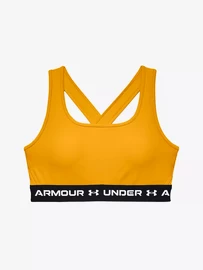 Soutien-gorge pour femme Under Armour Crossback Mid Bra-GLD