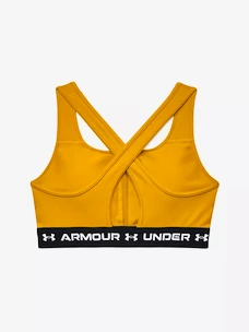 Soutien-gorge pour femme Under Armour  Crossback Mid Bra-GLD