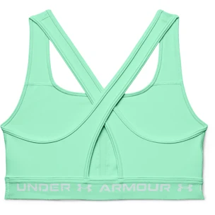 Soutien-gorge pour femme Under Armour  Crossback Mid Bra-GRN S