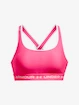 Soutien-gorge pour femme Under Armour  Crossback Mid Bra-PNK