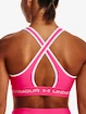 Soutien-gorge pour femme Under Armour  Crossback Mid Bra-PNK