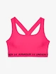 Soutien-gorge pour femme Under Armour  Crossback Mid Bra-PNK