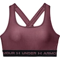 Soutien-gorge pour femme Under Armour  Crossback Mid Bra-PPL XS