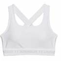 Soutien-gorge pour femme Under Armour  Crossback Mid Bra-WHT