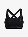 Soutien-gorge pour femme Under Armour  Crossback Mid Emboss-BLK