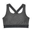 Soutien-gorge pour femme Under Armour  Crossback Mid Heather Bra grey