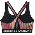 Soutien-gorge pour femme Under Armour  Crossback Mid Print-BLK