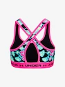 Soutien-gorge pour femme Under Armour  G Crossback Mid Printed-BLK