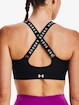 Soutien-gorge pour femme Under Armour  Infinity High Bra Zip-BLK