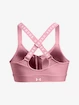 Soutien-gorge pour femme Under Armour  Infinity High Bra Zip-PNK