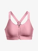 Soutien-gorge pour femme Under Armour  Infinity High Bra Zip-PNK