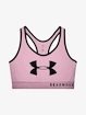 Soutien-gorge pour femme Under Armour   Mid Keyhole Graphic-PNK