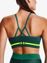 Soutien-gorge pour femme Under Armour  Seamless Low Long Bra-GRN