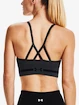 Soutien-gorge pour femme Under Armour  Seamless Low Long Htr Bra-GRY