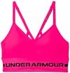 Soutien-gorge pour femme Under Armour  Seamless Low Long Htr Bra pink Beta Tint