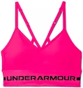 Soutien-gorge pour femme Under Armour  Seamless Low Long Htr Bra pink Beta Tint