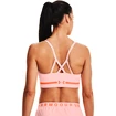 Soutien-gorge pour femme Under Armour  Seamless Low Long Htr Bra pink Beta Tint