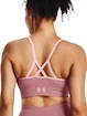 Soutien-gorge pour femme Under Armour  Seamless Low Long Rib-PNK