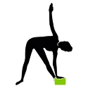 Stepper fitness Schildkröt  Yoga Block Green