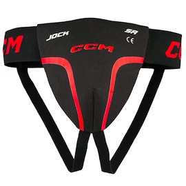 Suspensoir CCM Jock Black/Red Junior