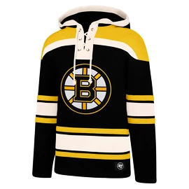 Sweat-shirt 47 Brand Lacer Hood NHL Boston Bruins David Pastrnak 88