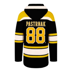 Sweat-shirt 47 Brand  Lacer Hood NHL Boston Bruins David Pastrnak 88 S