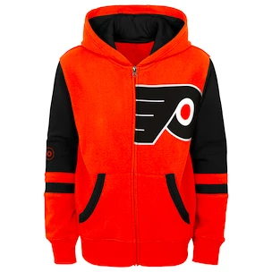 Sweat-shirt pour enfant Outerstuff Chandails à capuchon Face-Off de la NHL pour enfants Philadelphia Flyers S