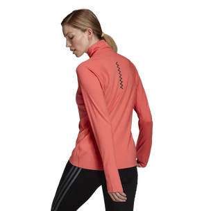 Sweat-shirt pour femme adidas  Run Fast 1/2 Zip Semi Turbo S