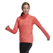 Sweat-shirt pour femme adidas  Run Fast 1/2 Zip Semi Turbo S