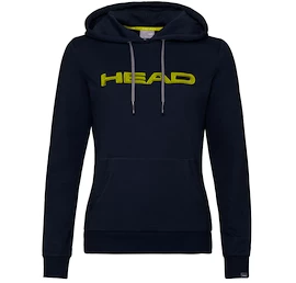 Sweat-shirt pour femme Head Club Rosie Hoodie Dark Blue/Yellow