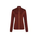 Sweat-shirt pour femme Icebreaker Merino 260 Quantum IV LS Zip Port/Cedar Wood