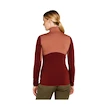 Sweat-shirt pour femme Icebreaker Merino 400 RealFleece Descender LS Z Cedar Wood/Port/Cb