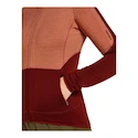 Sweat-shirt pour femme Icebreaker Merino 400 RealFleece Descender LS Z Cedar Wood/Port/Cb