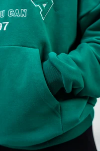 Sweat-shirt pour femme Nebbia  Branded Oversized Hoodie green