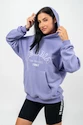 Sweat-shirt pour femme Nebbia  Branded Oversized Hoodie purple