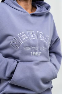 Sweat-shirt pour femme Nebbia  Branded Oversized Hoodie purple