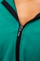 Sweat-shirt pour femme Nebbia  Cropped Zip-Up Hoodie green