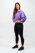 Sweat-shirt pour femme Nebbia  Cropped Zip-Up Hoodie purple