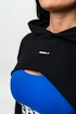 Sweat-shirt pour femme Nebbia  Designer Cropped Hoodie black