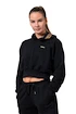 Sweat-shirt pour femme Nebbia  Golden Crop hoodie 824 black