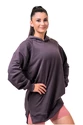 Sweat-shirt pour femme Nebbia Hero Everyday hoodie marron