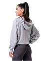 Sweat-shirt pour femme Nebbia Hero Iconic hoodie light grey