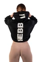 Sweat-shirt pour femme Nebbia  Loose Fit Crop Hoodie black