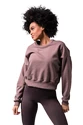 Sweat-shirt pour femme Nebbia  Loose Fit Sweatshirt "Feeling Good" 420 brown