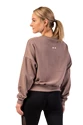 Sweat-shirt pour femme Nebbia  Loose Fit Sweatshirt "Feeling Good" 420 brown