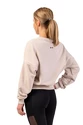 Sweat-shirt pour femme Nebbia  Loose Fit Sweatshirt "Feeling Good" 420 cream